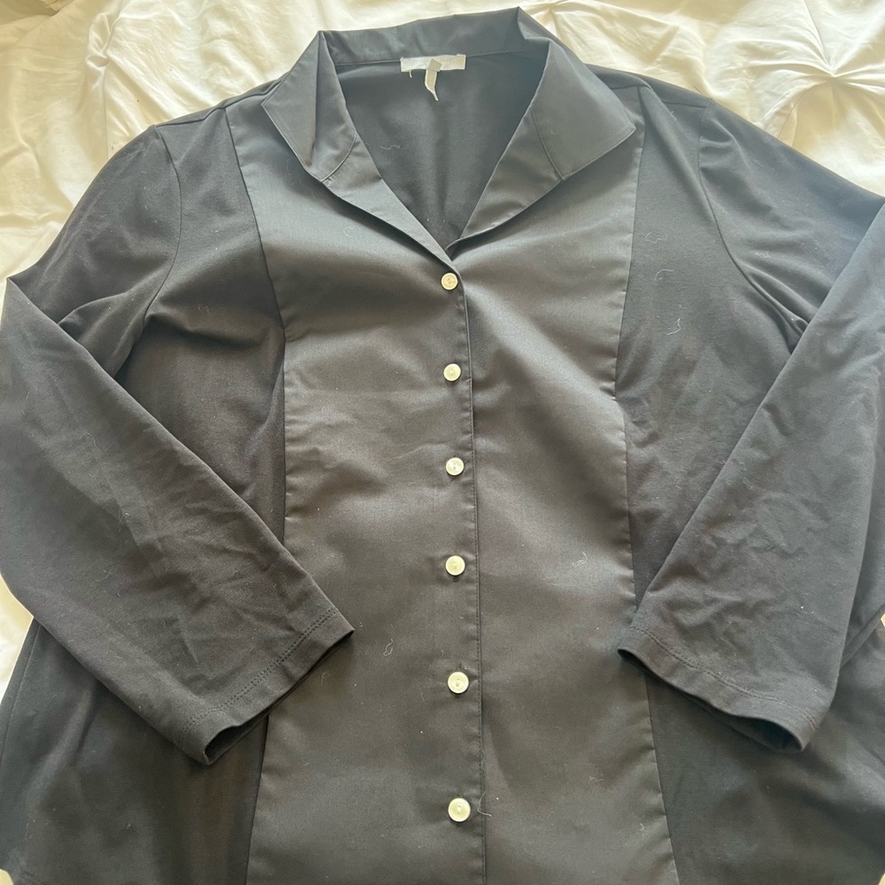 Elegant Black Women's Blouse